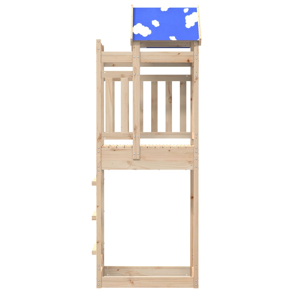 Play Tower 85x52.5x239 cm Solid Wood Pine