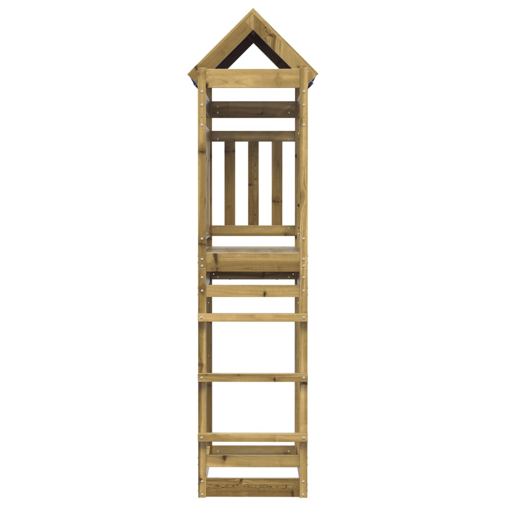 Play Tower 85x52.5x239 cm Impregnated Wood Pine