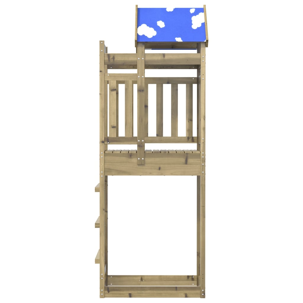 Play Tower 85x52.5x239 cm Impregnated Wood Pine