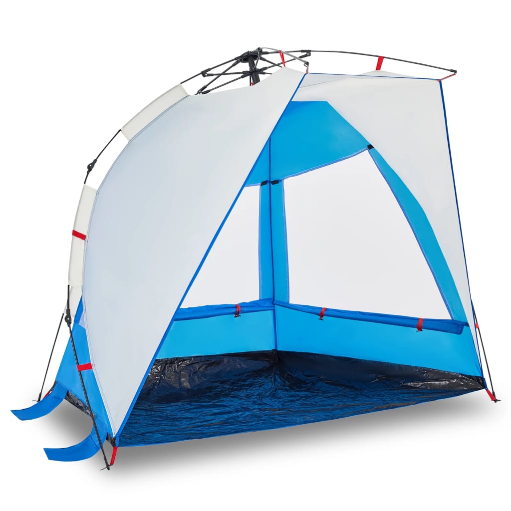 Beach Tent 2-Person Azure Blue Quick Release Waterproof