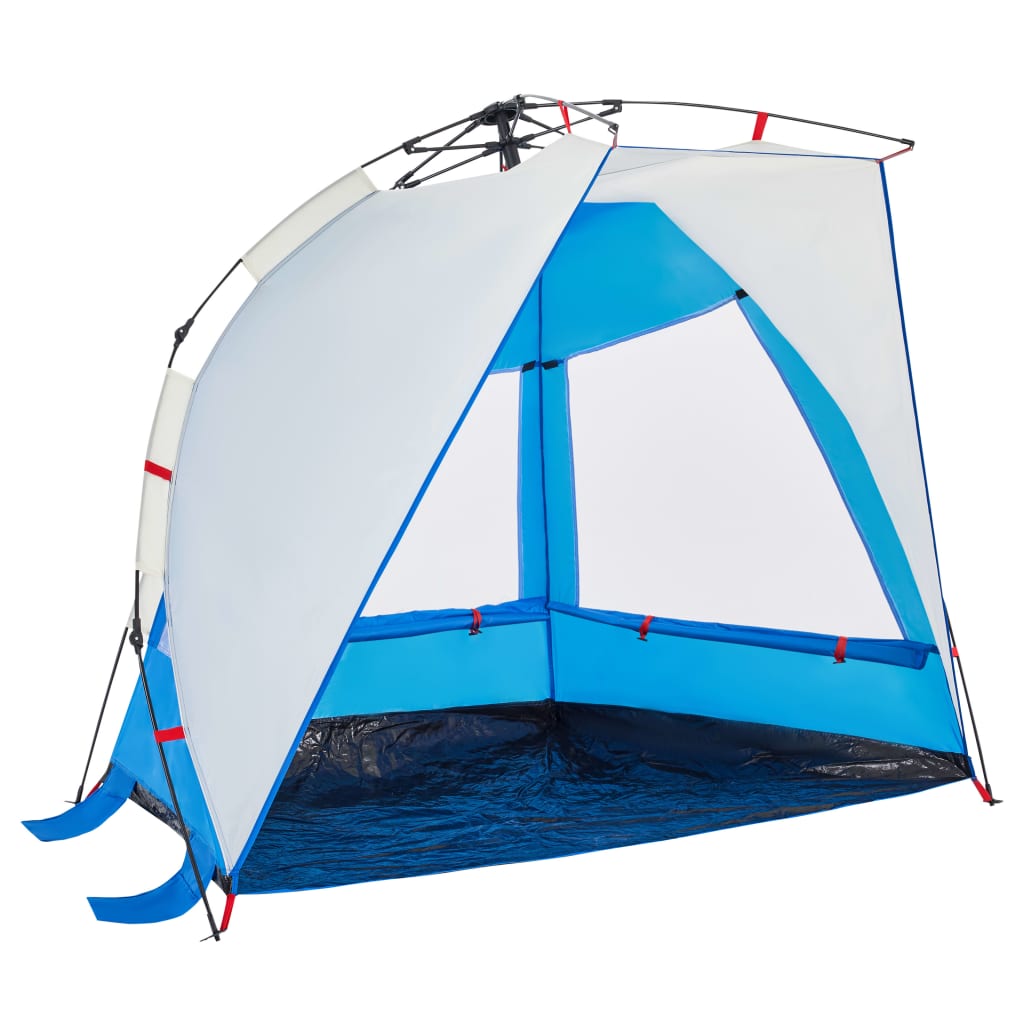 Beach Tent 2-Person Azure Blue Quick Release Waterproof