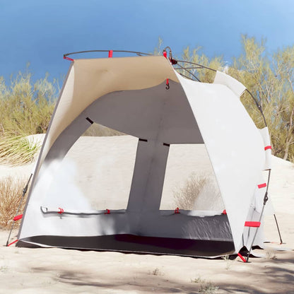 Beach Tent 2-Person Grey Quick Release Waterproof