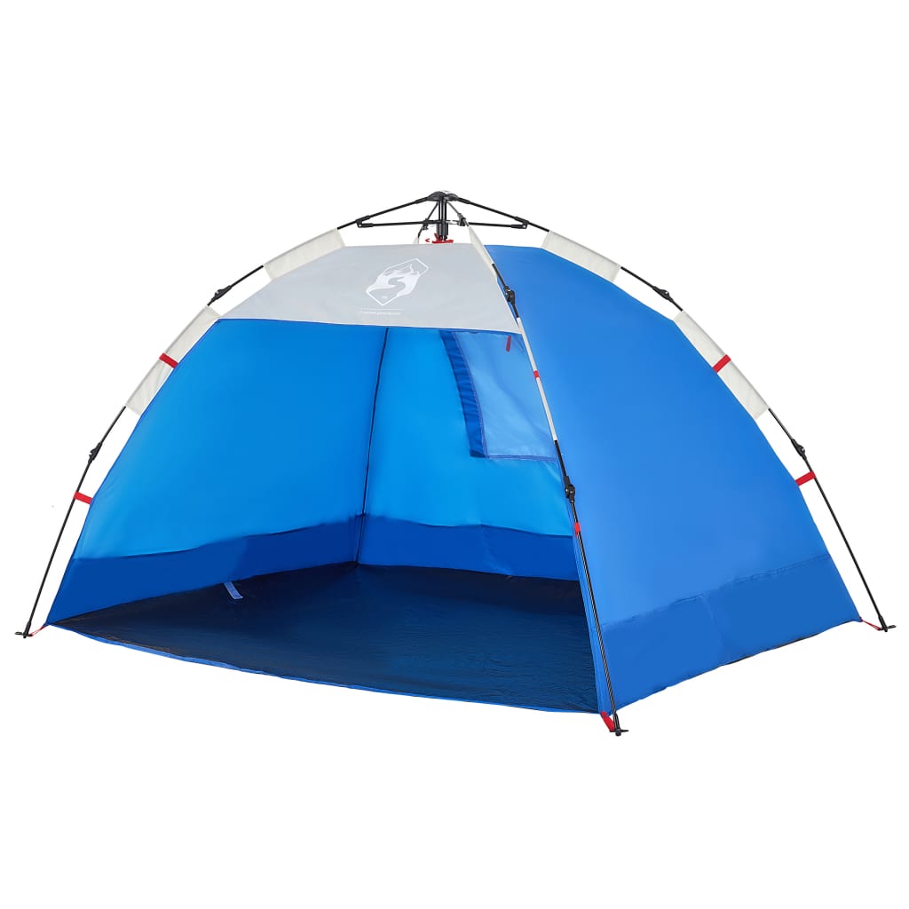 Beach Tent 2-Person Azure Blue Quick Release Waterproof