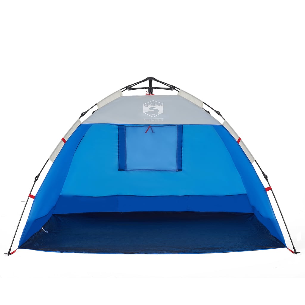 Beach Tent 2-Person Azure Blue Quick Release Waterproof