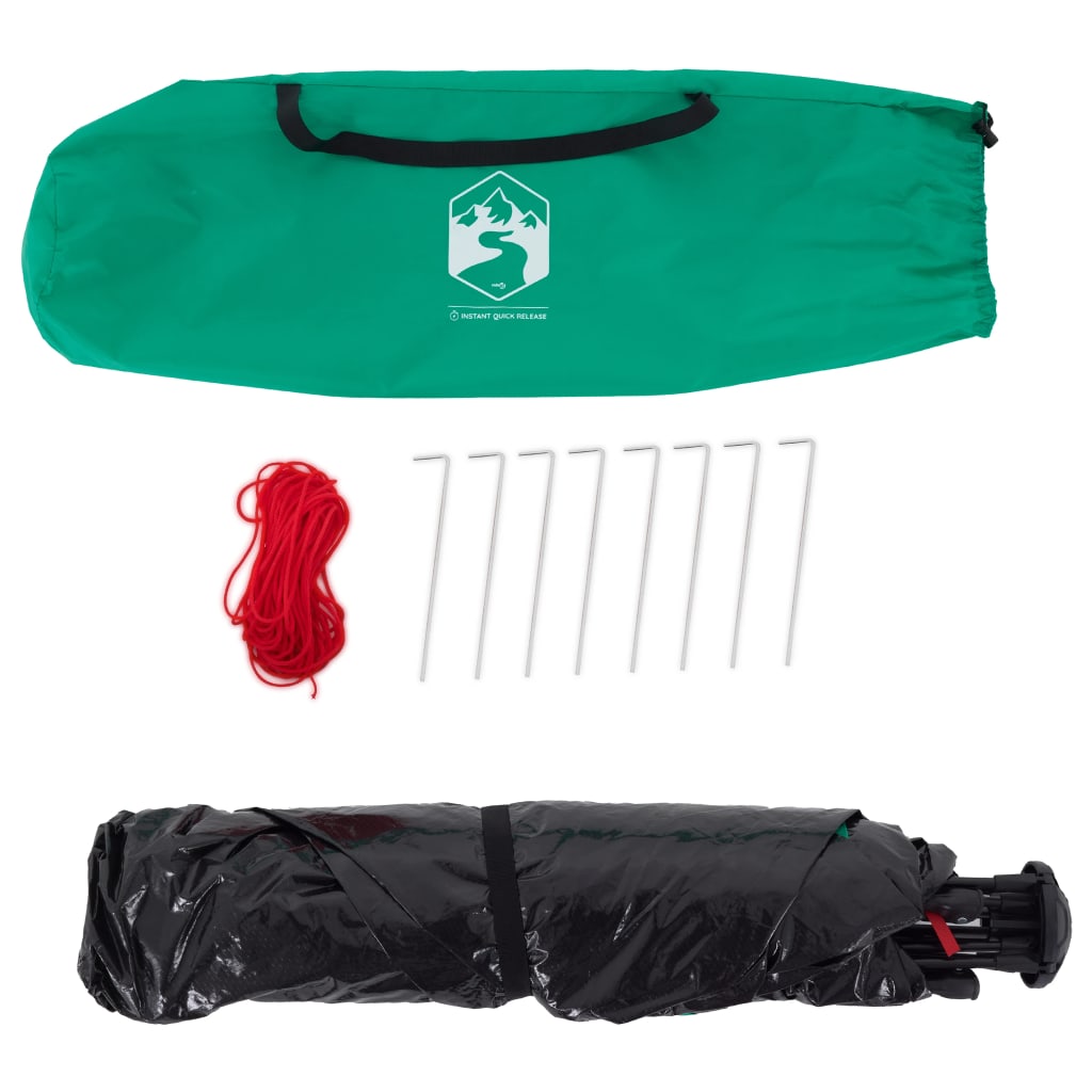 Beach Tent 2-Person Sea Green Quick Release Waterproof