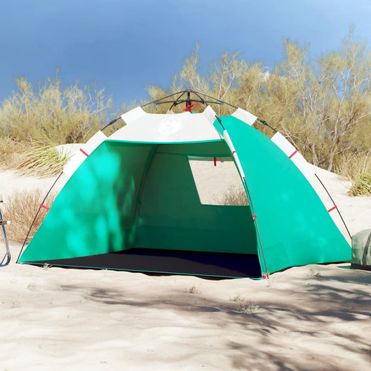 Beach Tent 2-Person Sea Green Quick Release Waterproof