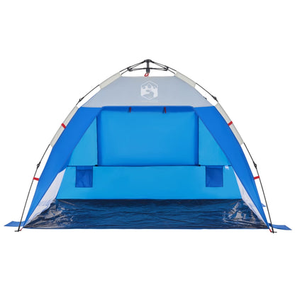 Beach Tent 2-Person Azure Blue Quick Release Waterproof