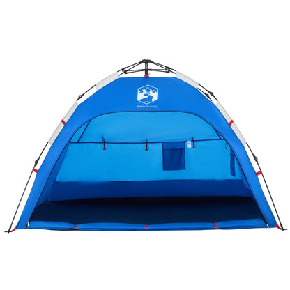 Beach Tent 2-Person Azure Blue Quick Release Waterproof