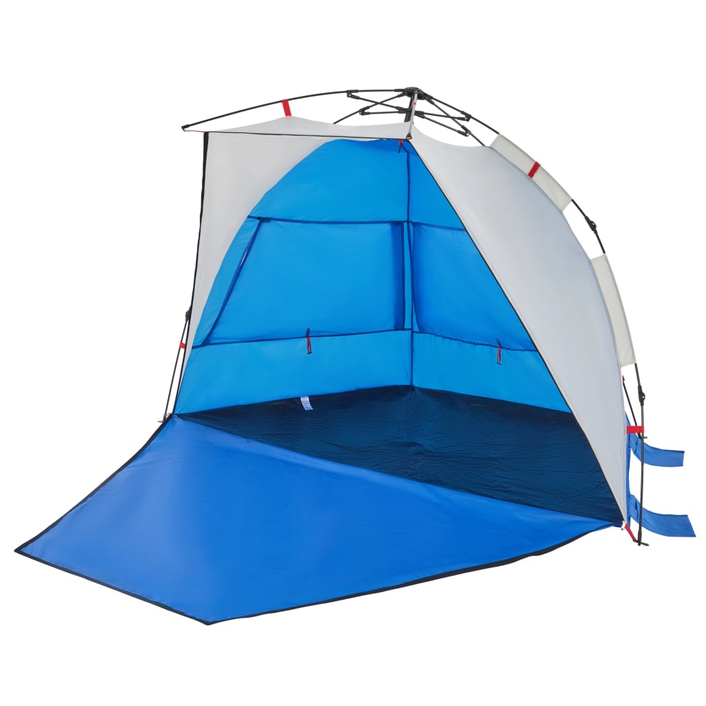 Beach Tent 2-Person Azure Blue Quick Release Waterproof