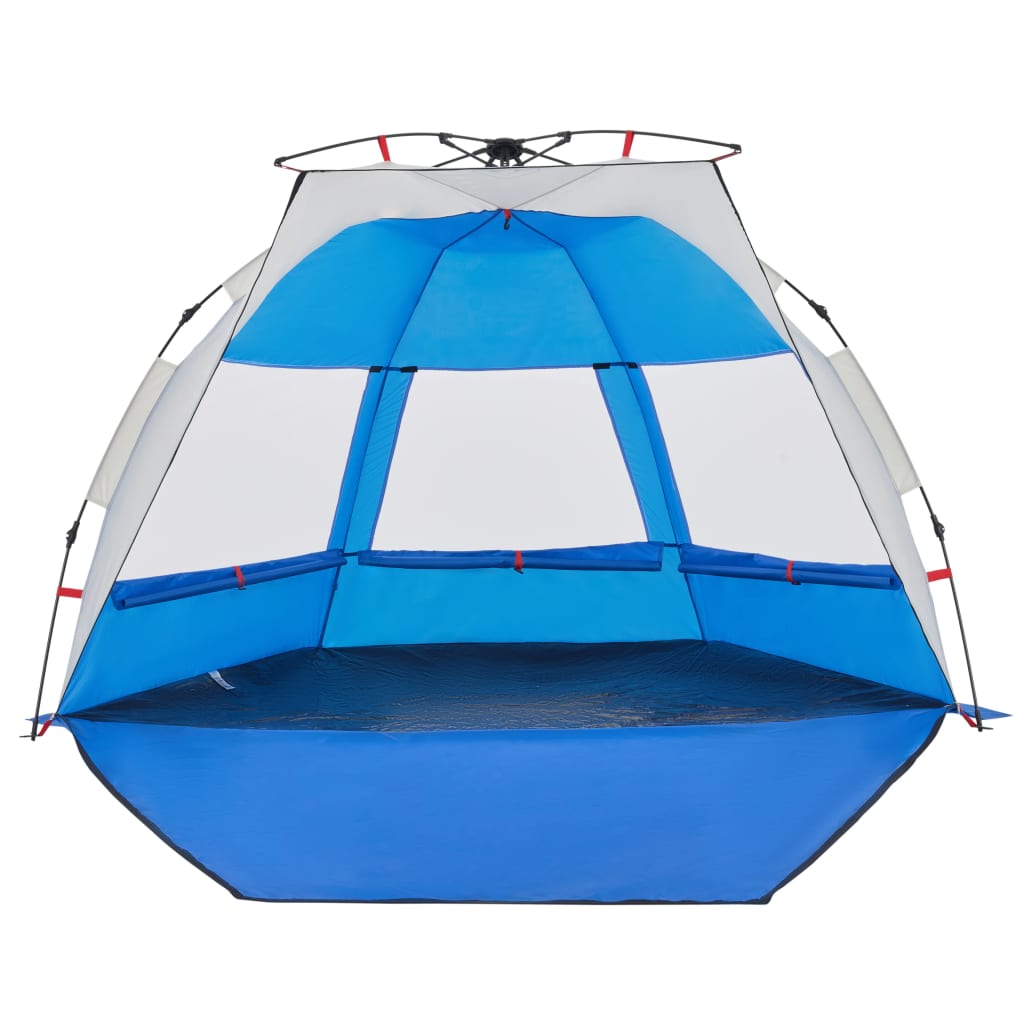 Beach Tent 2-Person Azure Blue Quick Release Waterproof