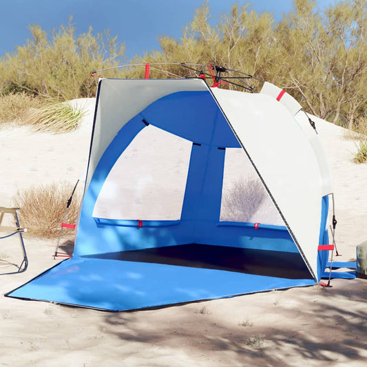 Beach Tent 2-Person Azure Blue Quick Release Waterproof