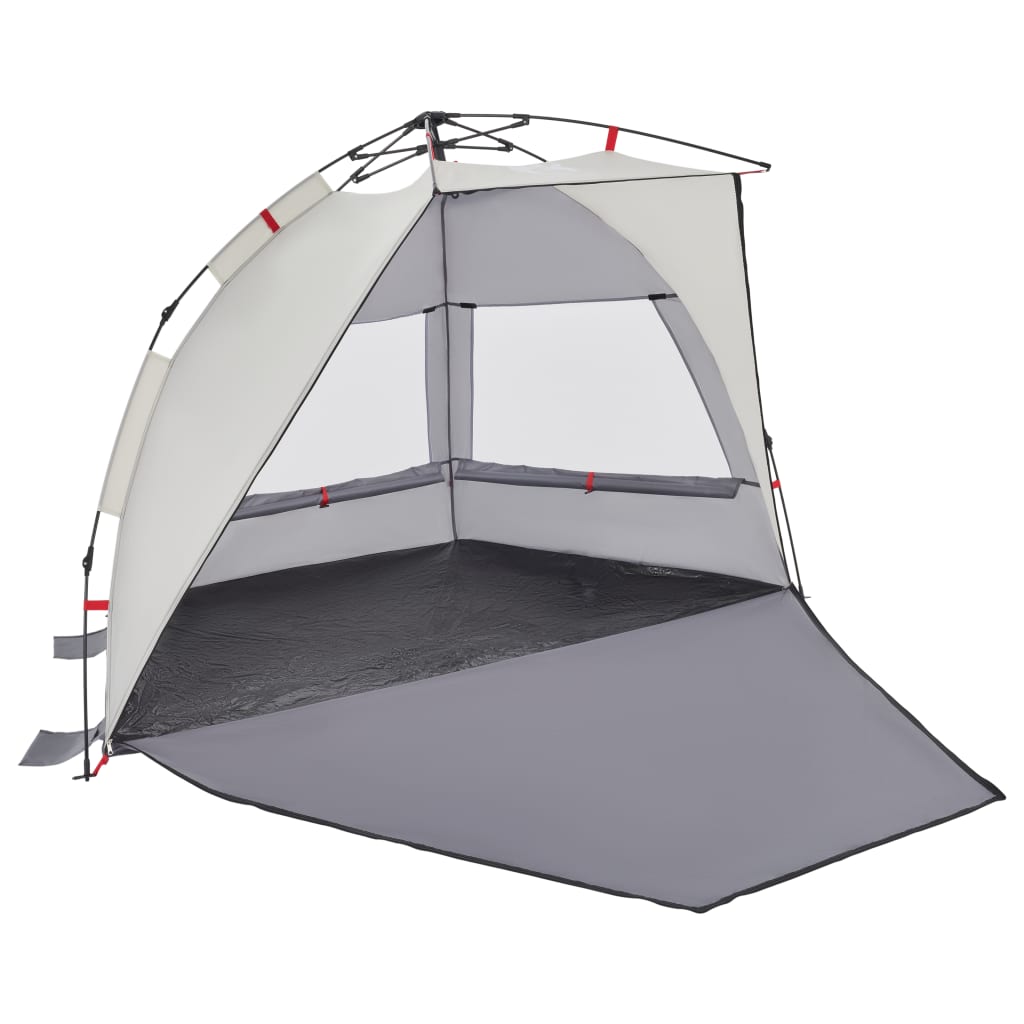 Beach Tent 2-Person Grey Quick Release Waterproof