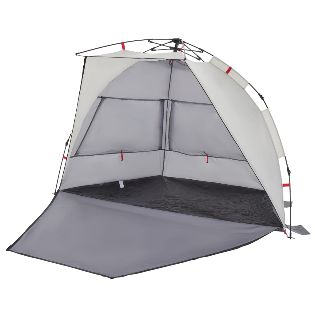 Beach Tent 2-Person Grey Quick Release Waterproof