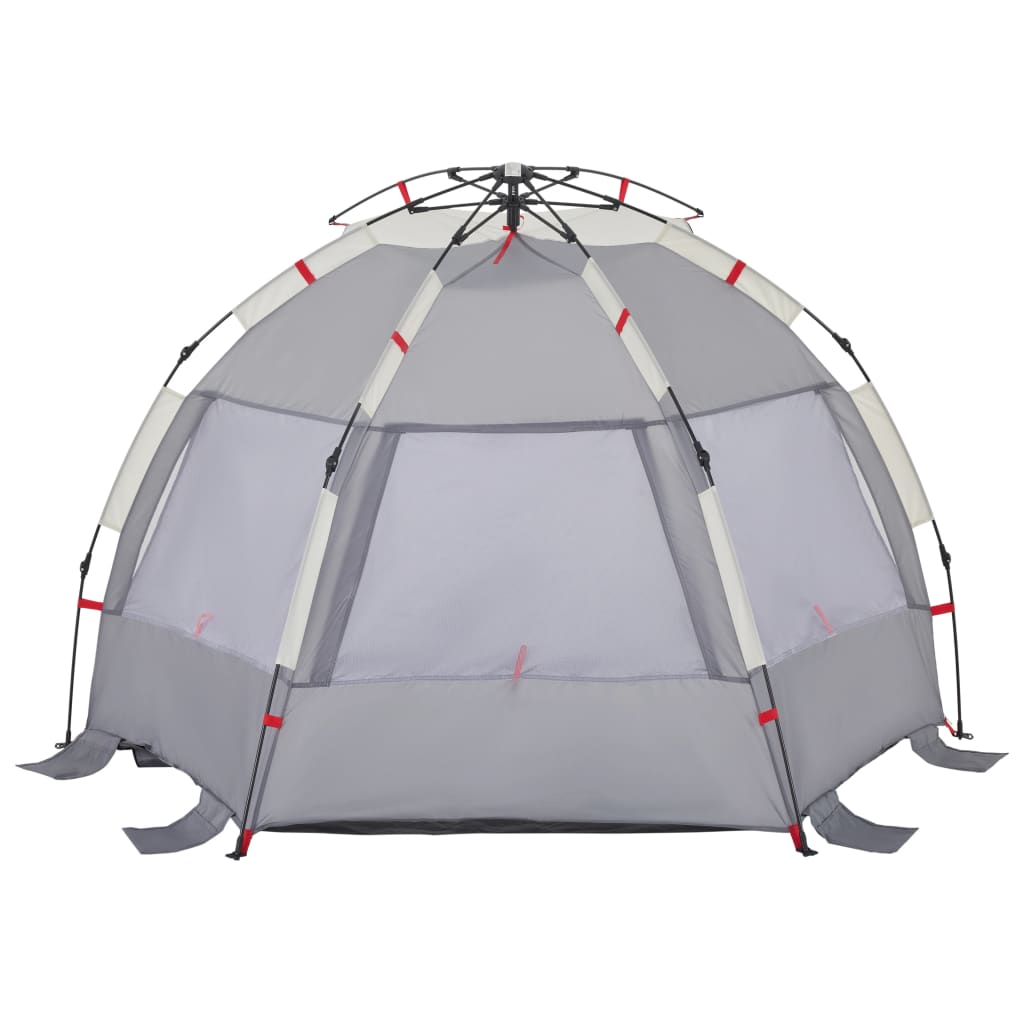 Beach Tent 2-Person Grey Quick Release Waterproof