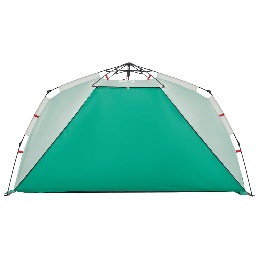 Beach Tent 3-Person Sea Green Quick Release Waterproof