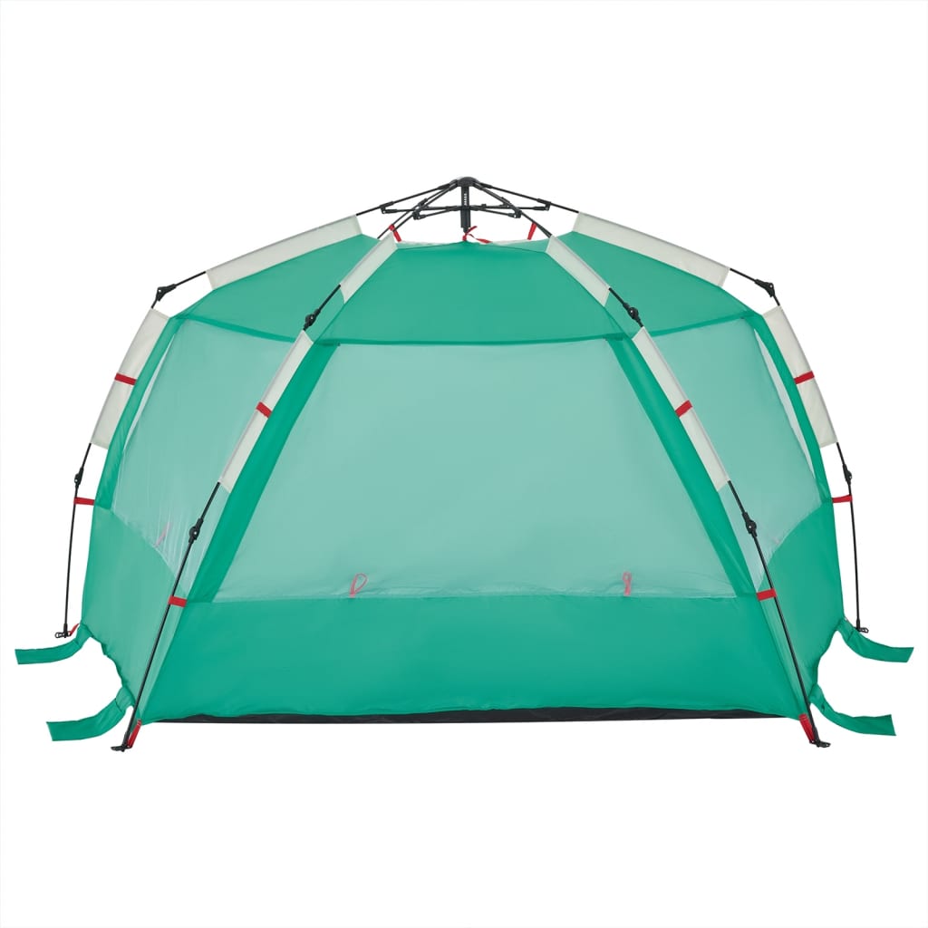 Beach Tent 3-Person Sea Green Quick Release Waterproof