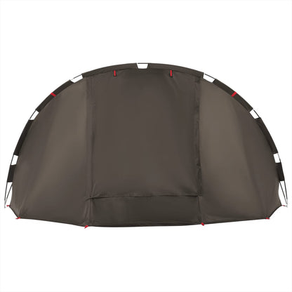 Fishing Tent 4-Person Brown Waterproof