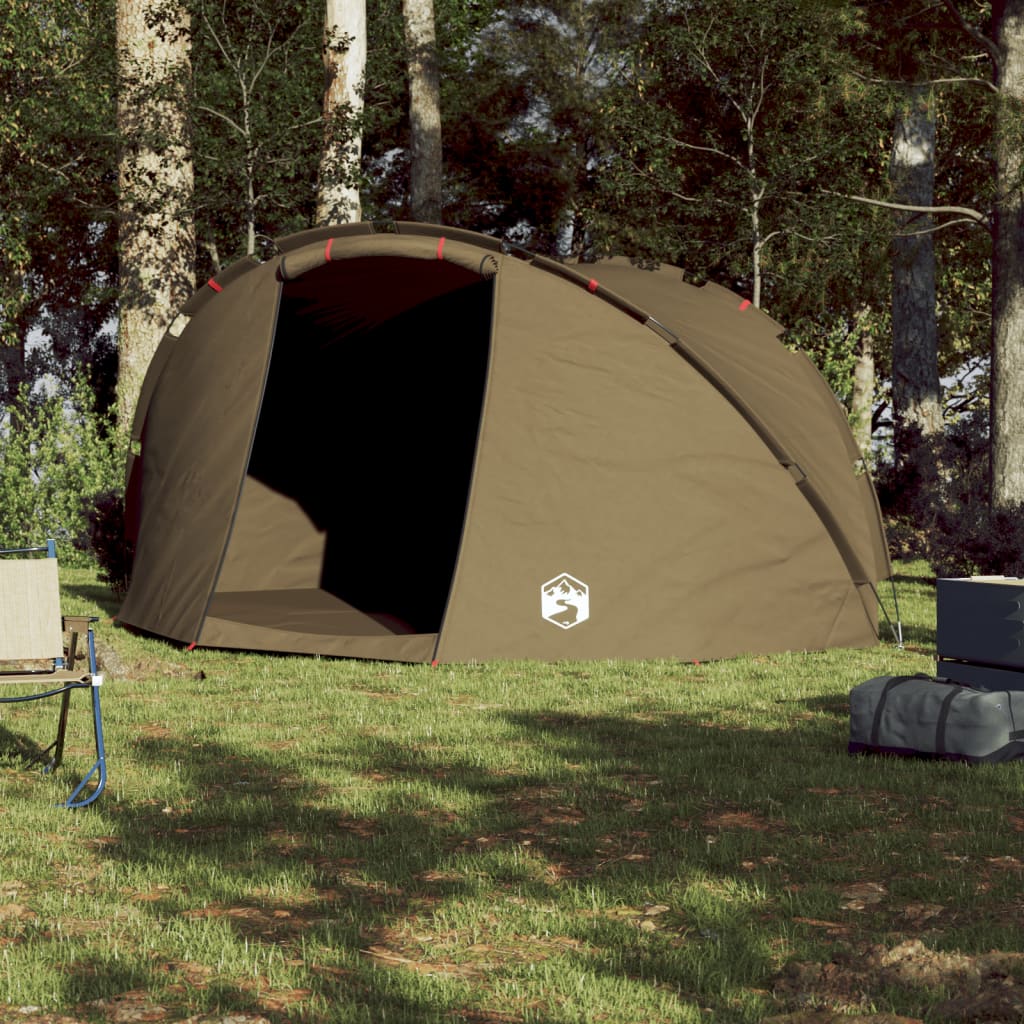 Fishing Tent 5-Person Olive Green Waterproof