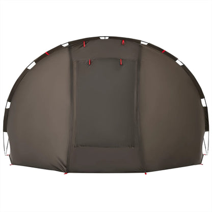 Fishing Tent 5-Person Brown Waterproof