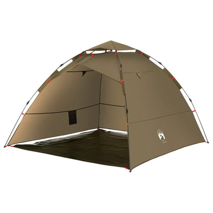 Fishing Tent 4-Person Olive Green Quick Release