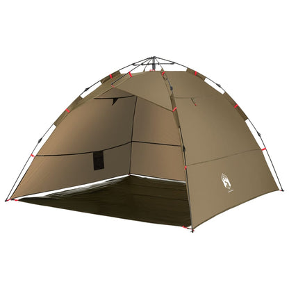 Fishing Tent 4-Person Olive Green Quick Release