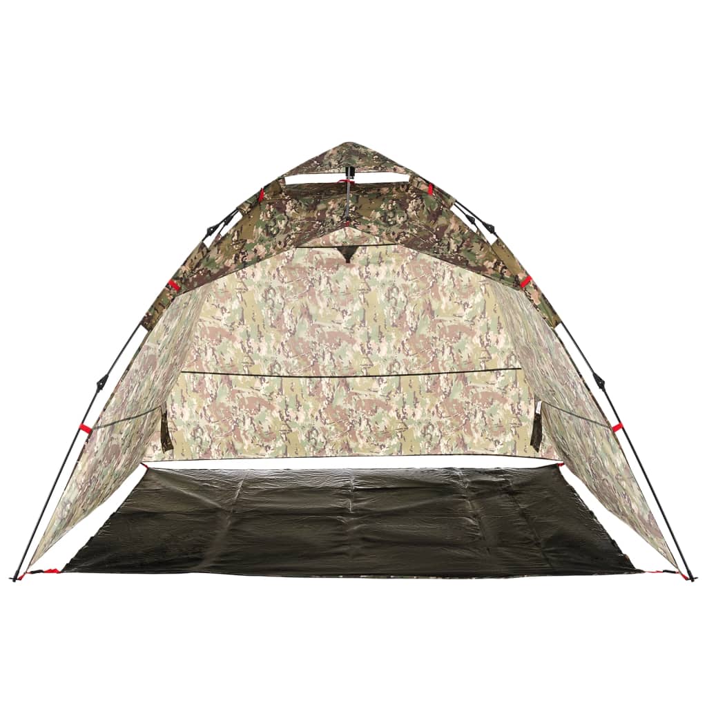 Fishing Tent 4-Person Camouflage Quick Release