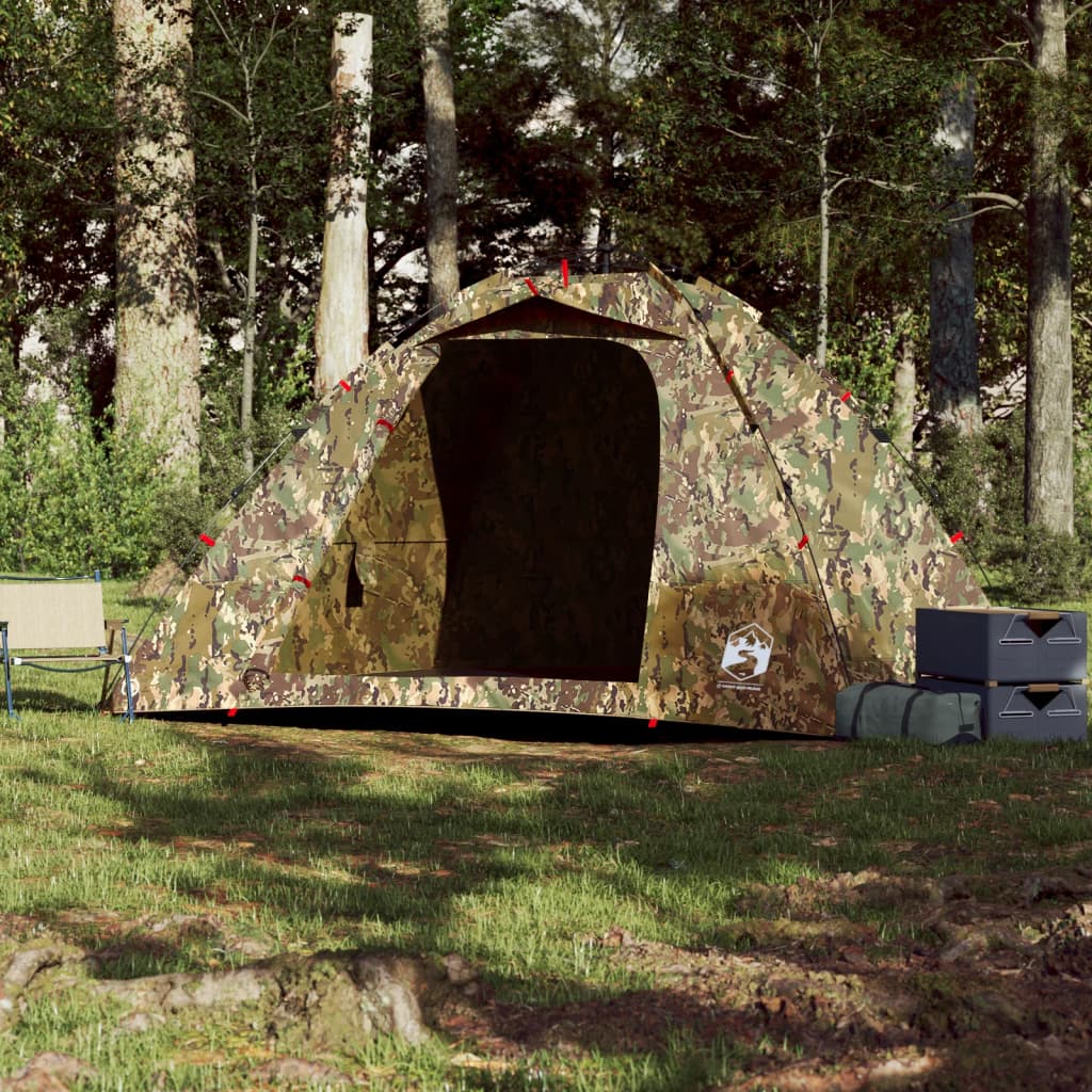 Fishing Tent 4-Person Camouflage Quick Release