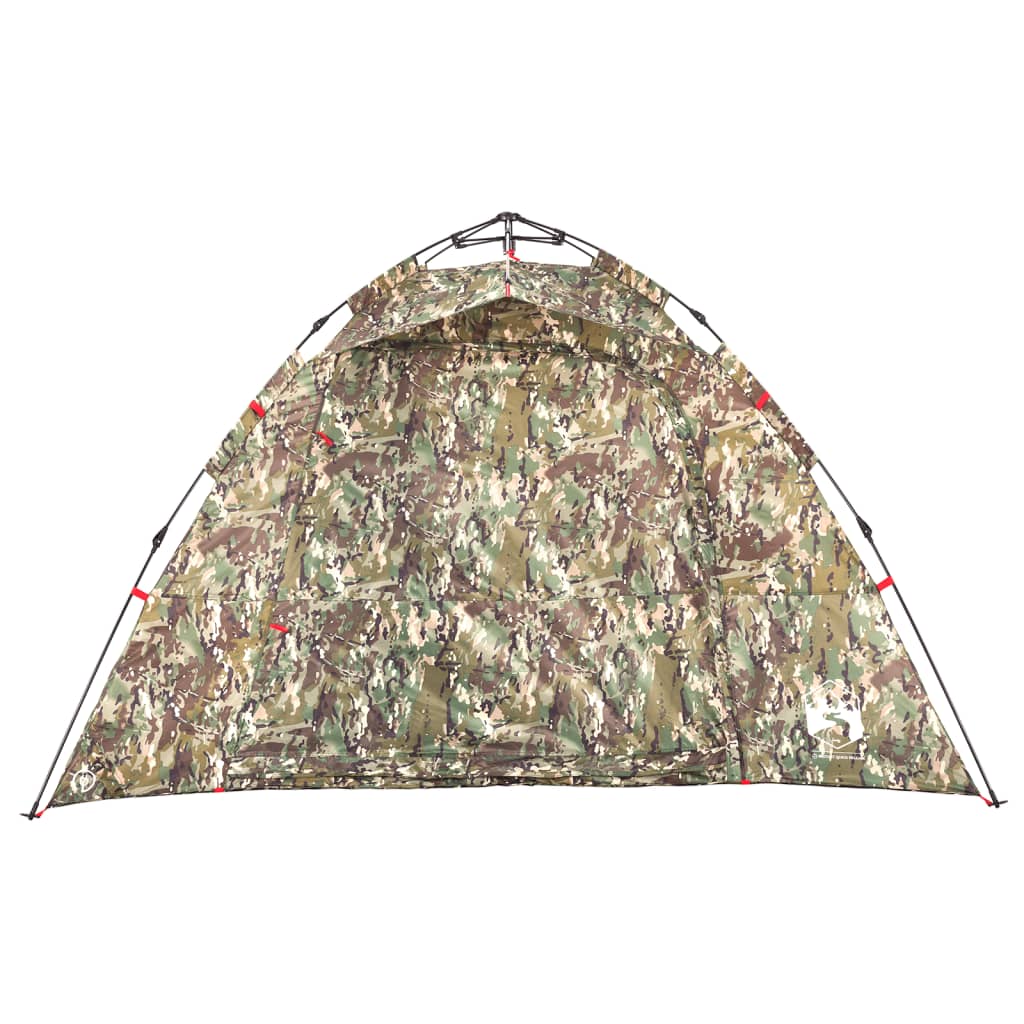 Fishing Tent 4-Person Camouflage Quick Release