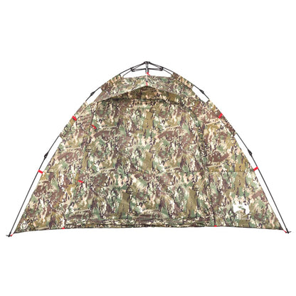 Fishing Tent 4-Person Camouflage Quick Release