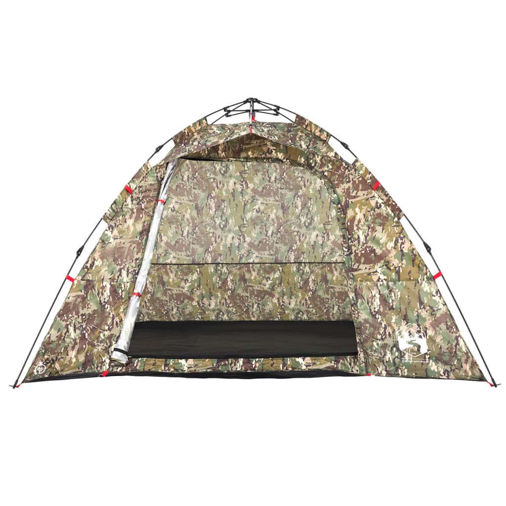 Fishing Tent 4-Person Camouflage Quick Release