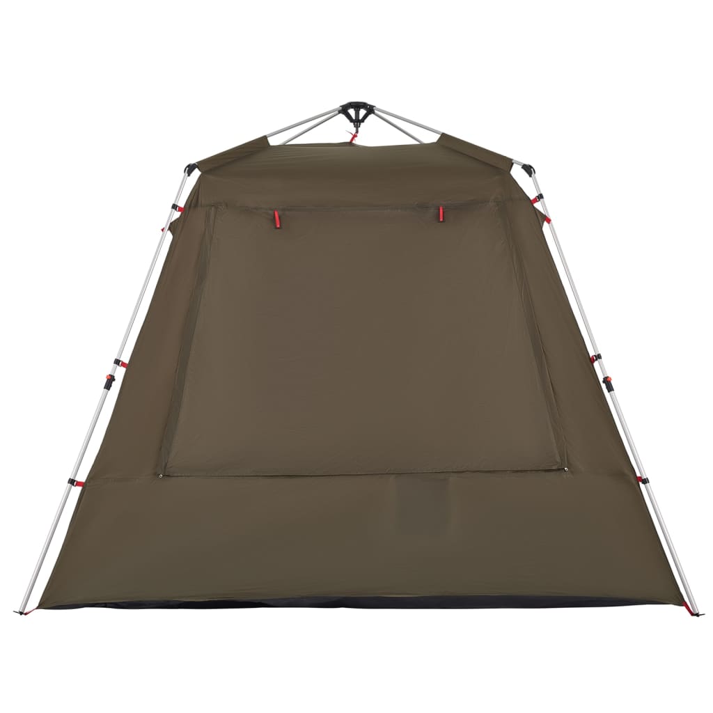 Fishing Tent 4-Person Olive Green Quick Release