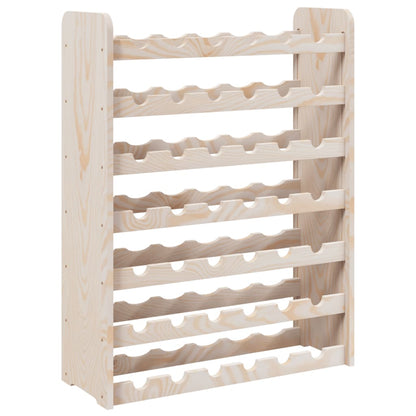 Wine Rack 67.5x25x87 cm Solid Wood Pine