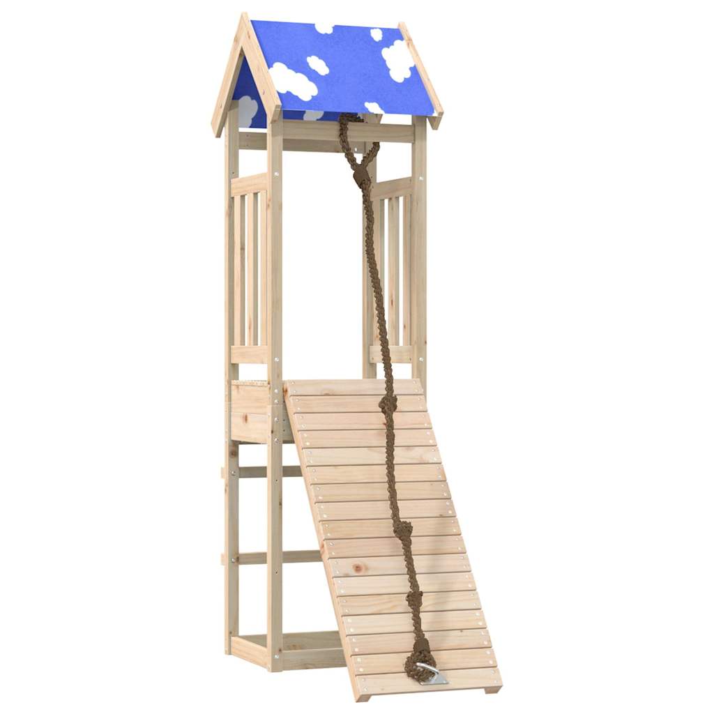 Outdoor Playset Solid Wood Pine