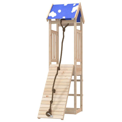 Outdoor Playset Solid Wood Pine