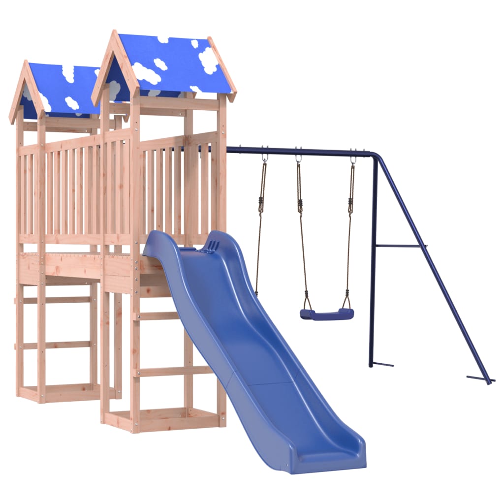 Outdoor Playset Solid Wood Douglas