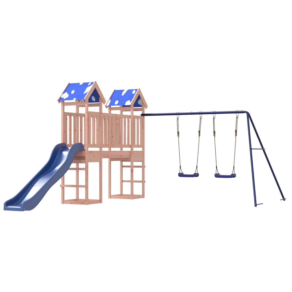 Outdoor Playset Solid Wood Douglas