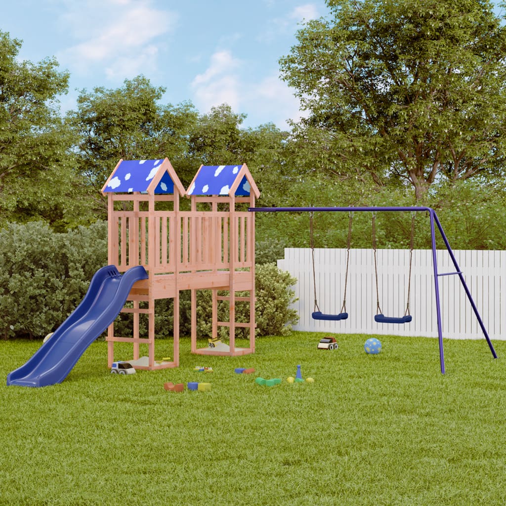 Outdoor Playset Solid Wood Douglas