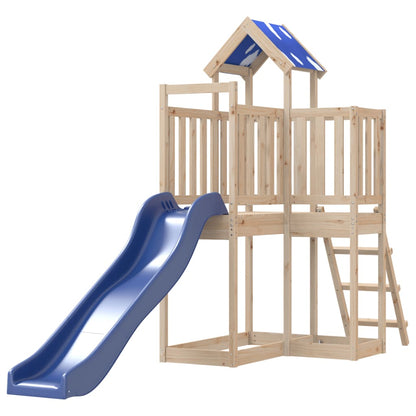 Outdoor Playset Solid Wood Pine