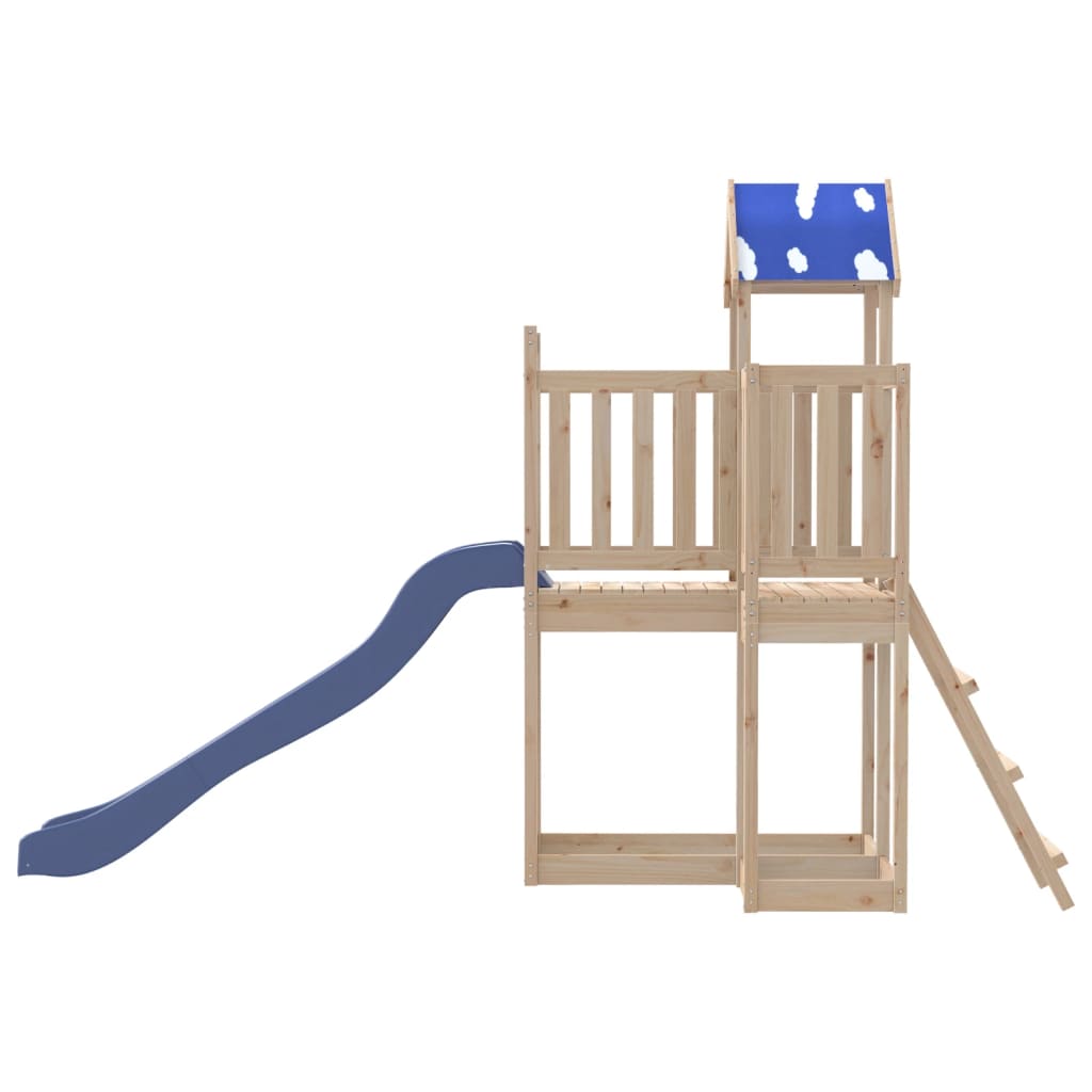 Outdoor Playset Solid Wood Pine