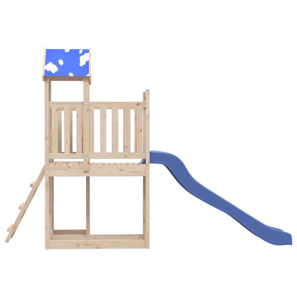 Outdoor Playset Solid Wood Pine