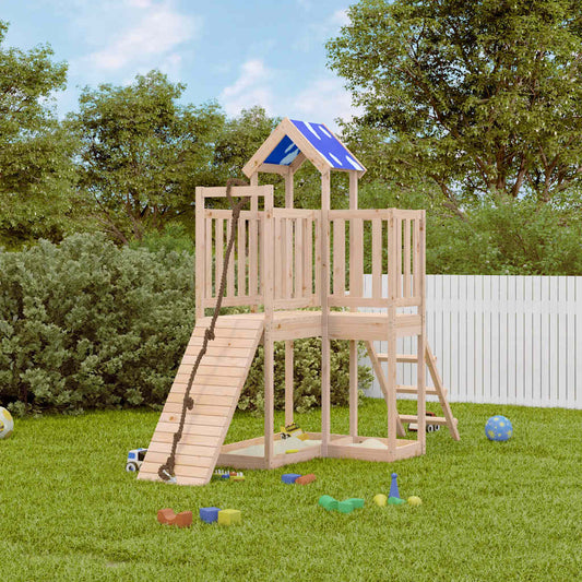 Outdoor Playset Solid Wood Pine