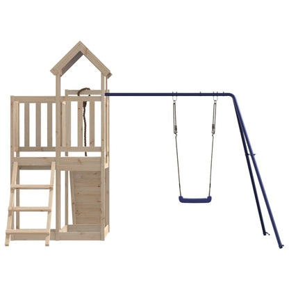 Outdoor Playset Solid Wood Pine