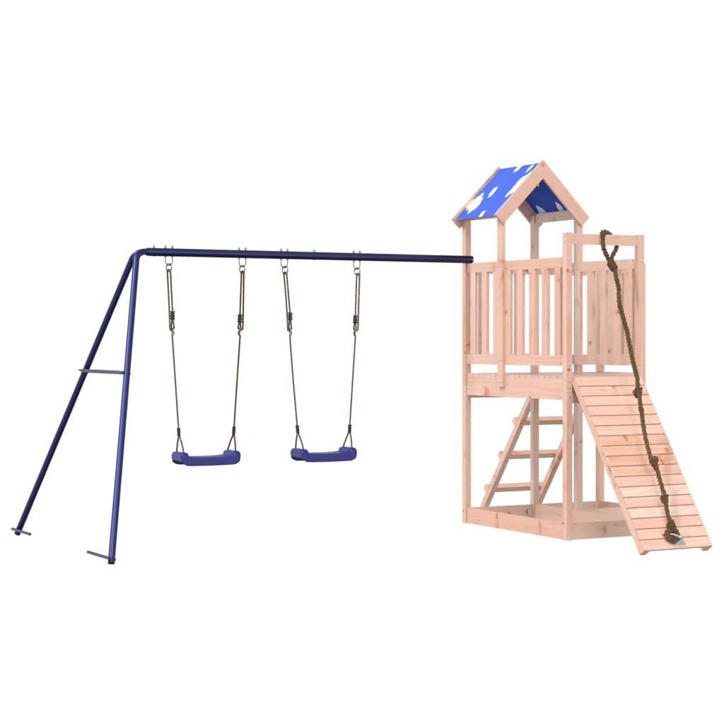 Outdoor Playset Solid Wood Douglas