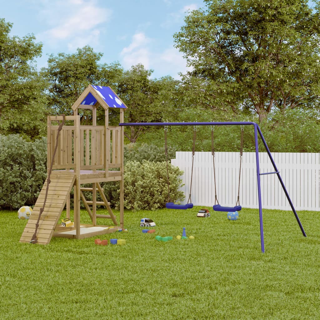 Outdoor Playset Impregnated Wood Pine