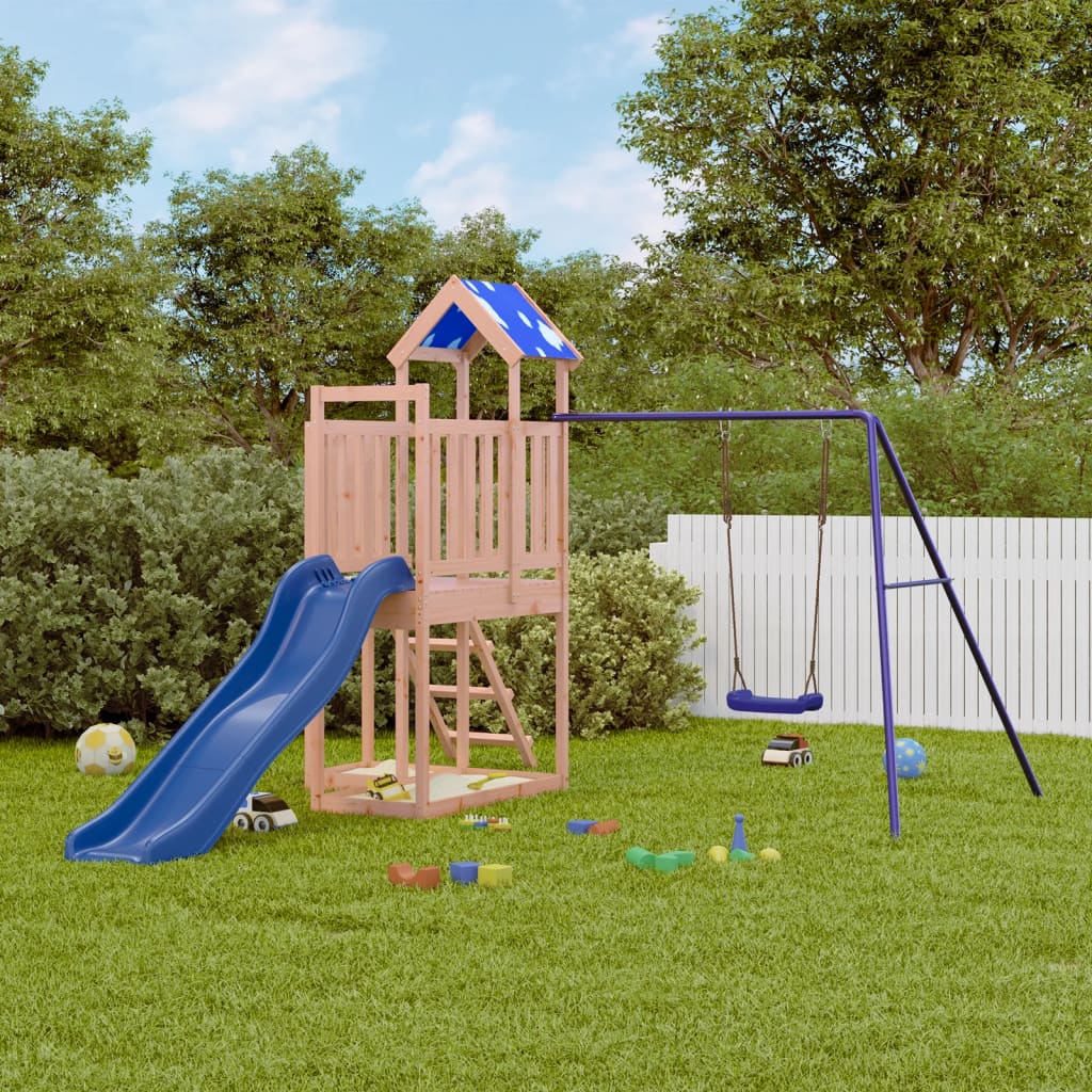 Outdoor Playset Solid Wood Douglas