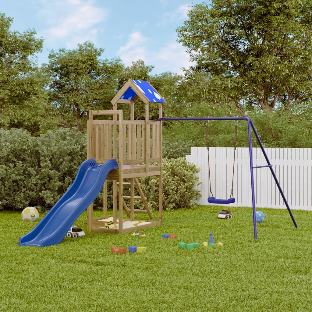 Outdoor Playset Impregnated Wood Pine