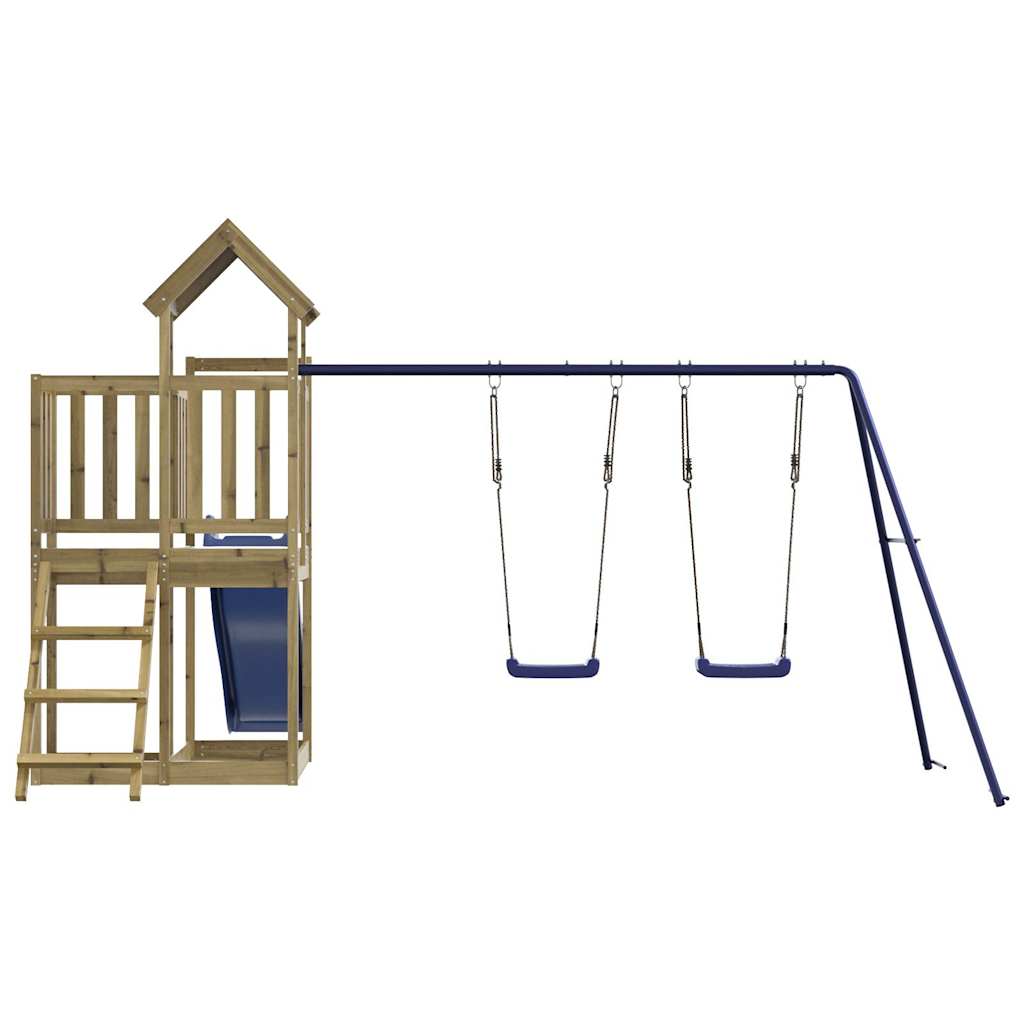 Outdoor Playset Impregnated Wood Pine