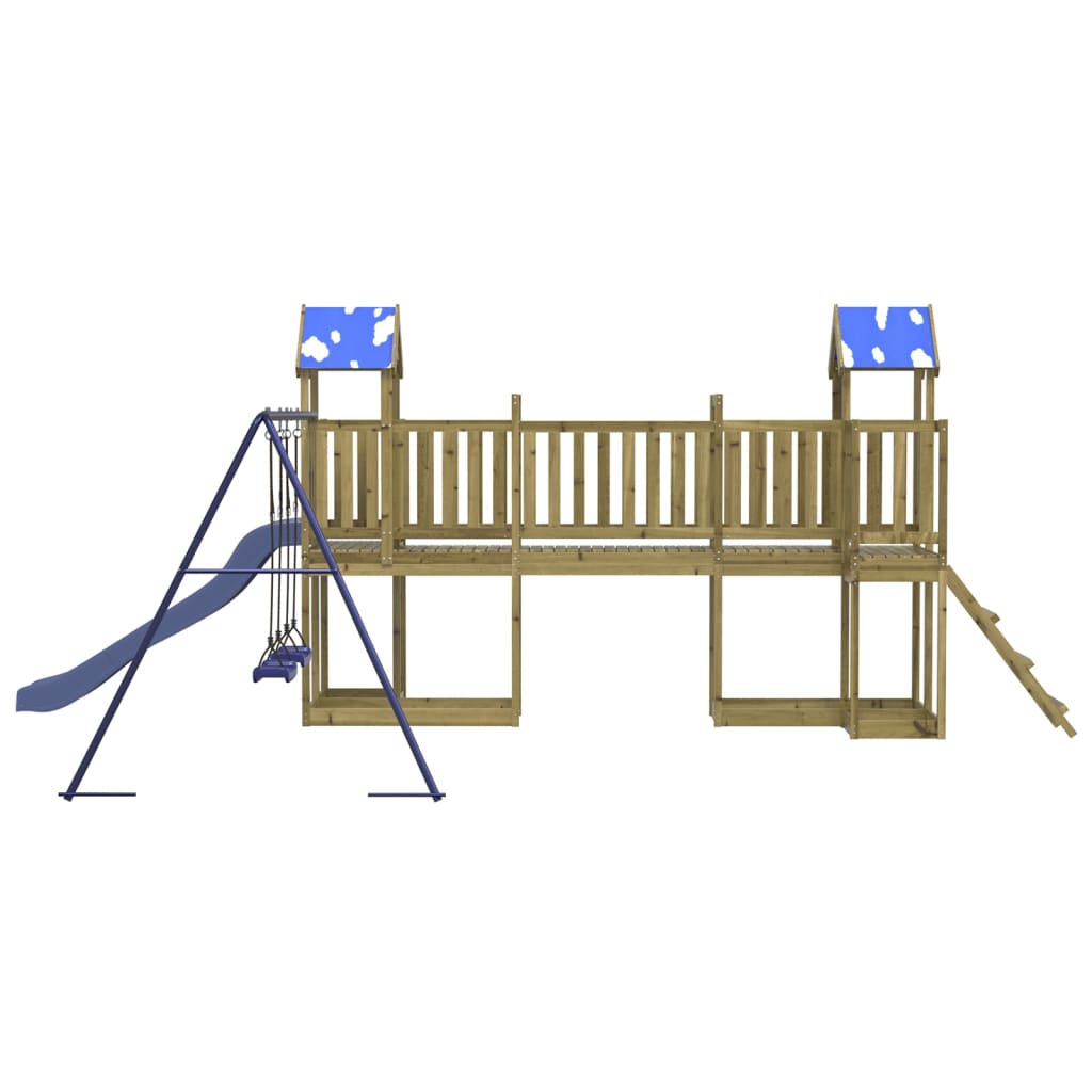 Outdoor Playset Impregnated Wood Pine