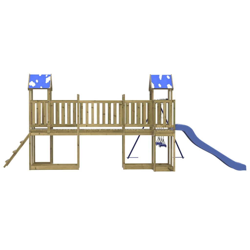 Outdoor Playset Impregnated Wood Pine