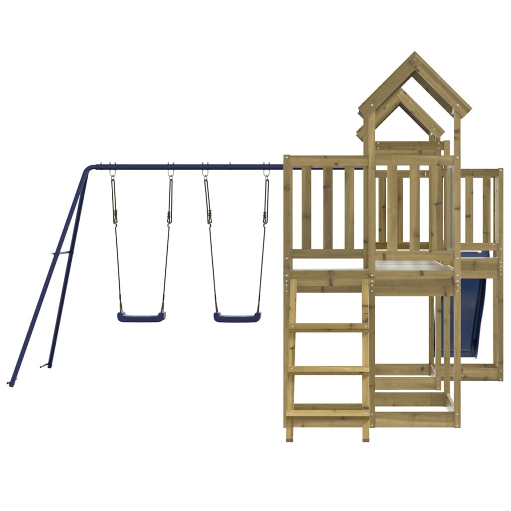 Outdoor Playset Impregnated Wood Pine